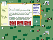 Tablet Screenshot of capcourse.com